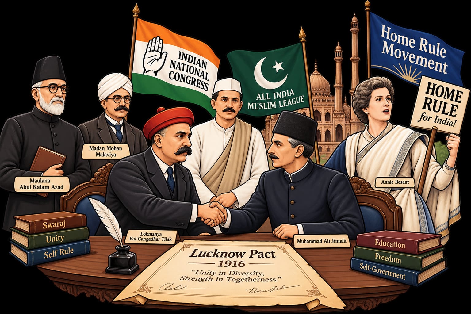 Lucknow Pact / Home Rule